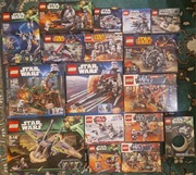 Lego - Star Wars same pudełka i instrukcje