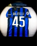 M) BALOTELLI INTER 2010/11 FINAŁ LIGA MISTRZÓW Vintage Jersey Nowa Koszulka