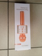 bezprzewodowy mikrofon karaoke z wbudowanym głośnikiem Bluetooth, 