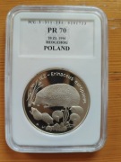 20zł 1996 JEŻ grading PR 70 ładna