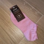 Różowe skarpetki metalizowane Ochnik 36/38