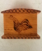 Stara skarbonka z PRL kogut kogucik UNIKATOWA