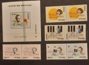 1992 Expo Sevilla 3224 - 27, blok146, czyste