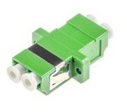 Adapter światłowodowy LC/APC duplex jednomodowy