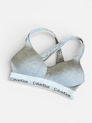 Calvin Klein szary stanik S bralette lift 80B