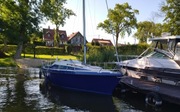 Yacht Tango 720, port Kozin