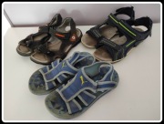 Sandały chłopięce Lasocki i inne 33-35, wkładka 21 - 23 cm