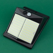 Lampy solarne LED PIR ścienne 2 szt zestaw