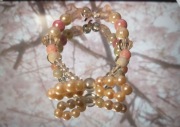 Bransoletka Handmade z kokardą