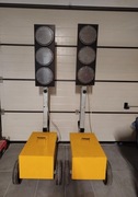 Sygnalizacja świetlna drogowa wahadlowa 