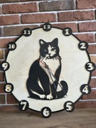 Zegar rękodzieło 59 cm 