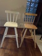 Krzesełka Ikea dwa 