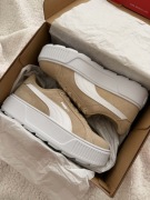 Puma beżowe buty trampki beige sneakers basics 38