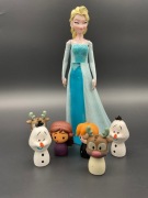 Zestaw Figurek Disney Kraina Lodu, Frozen, Elsa + Miniaturki