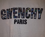 GIVENCHY Colombian Fit koszulka logo 3D batik M