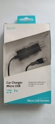 Ładowarka samochodowa Azuri z kablem Micro USB o natężeniu 1 A
