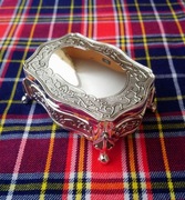 Posrebrzana szkatułka na biżuterię Sophia Gift Collection