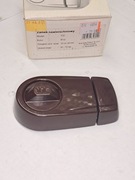 Zamek wierzchni YALE Y2T uniwersalny 50/60mm kolor brązowy  z wkładką 