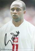 Emmanuel Olisadebe- autograf zdobyty osobiście