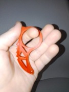 Keyrambit czerwony bez łozyska 