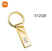 Pendrive Xiaomi 512 GB Złoty, Metalowy, Szybki. Wodoodporny. Na breloczku