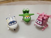 Super Wings Astra Mira Frunia samolot figurka robot transformers