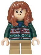 Lego Harry Potter Hermione Granger - Dark Green Sweater hp553 figurka NOWY
