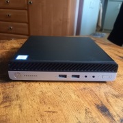 HP ProDesk 400 G3 DM / i5-7500T / 8 GB RAM / SSD x2 / Mini PC