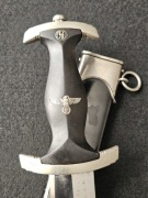 Niemcy, III Rzesza, Kordzik służbowy SS Paul Seilheimer „RZM 285/38 SS”.