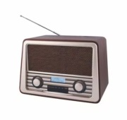 Radio retro styl Prosonic digital FM Dab+ blackout
