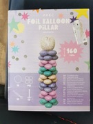 Balon Jednorożec Kolumna Stojak 160cm AVEC Foliowy