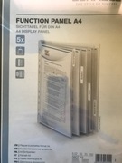 DURABLE 5607 19 PANEL INFORMACYJNY A4 FUNCTION PCW PRZEZROCZYSTY
