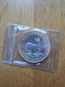 Srebrny Krugerrand, RPA, uncja srebra, 1oz