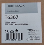 Tusz Epson T6367 7890 7900 9890 9900 Light Black