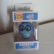 Brelok Pocket Keychain Inside Out W głowie się nie mieści Sadness smutek 