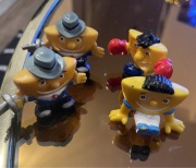 Unikat zestaw figurek PVC FINDUS 91-93’