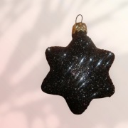 Bombka szklana gwiazdka na sztuki 