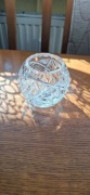 Piękna Bombonierka Kryształowa Kula Miska  z PRL-u