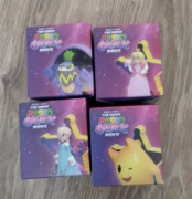 4 zabawki Super Mario Bros Galaxy McDonald's 