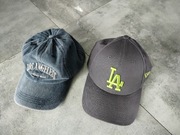 Zestaw czapek z daszkiem bejsbolówki, LA, Los Angeless, 2 czapki, new era