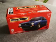 Matchbox VW GOLF mk1 GTI 1976 niebieski pudełko