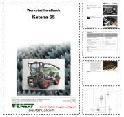 Fendt Katana 65 Workshop Manual Instrukcja serwisowa naprawcza