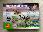 Mały konstruktor zestaw roboty metamorfozaury