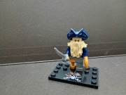 Minifigurka Davy Jones z Piraci z Karaibów Kompatybilna z LEGO