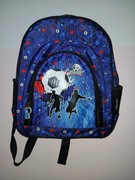 Plecak chłopiency granatowy mały pilki