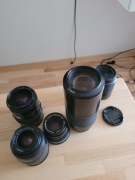 Obiektyw minolta 70-210mm w zestawie z innymi