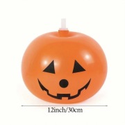 Zestaw 12 balonów w kształcie Dyni HALLOWEEN