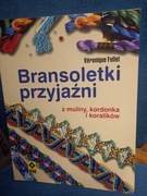 Bransoletki przyjaźni z muliny, kordonka i koralików. Vereonique Follet