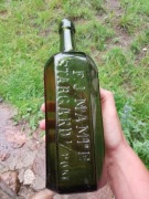 Przedwojenna butelka Mampe Stargard 