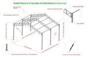 PROJEKT hala stalowa garaż wiata - dowolny wymiar
